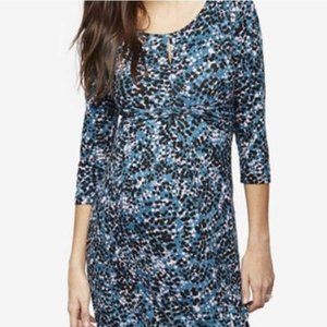Seraphine Spotted Maternity Dress